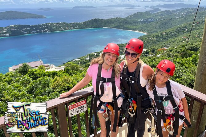 Tree Limin' Extreme Zipline - Guides who make nervous beginners feel ready