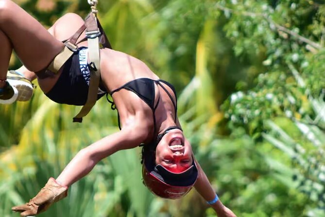 Tulum Adrenaline Tour ATV Ziplines and Cenote Swim Day - Key points at a glance