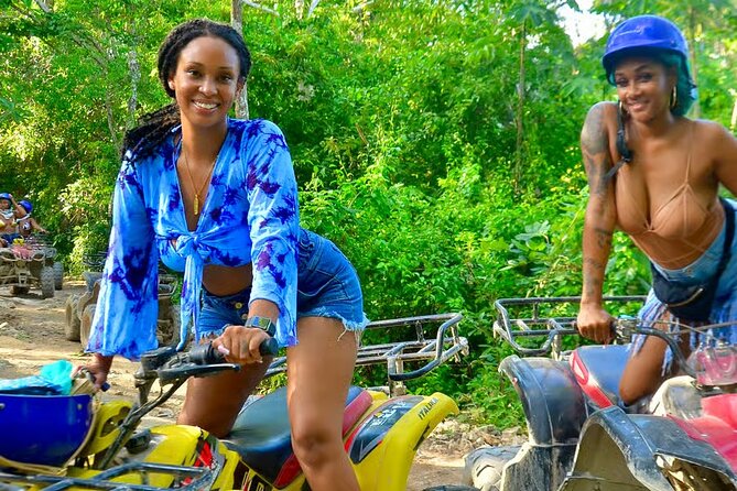 Tulum Adrenaline Tour ATV Ziplines and Cenote Swim Day - One half-day, four kinds of jungle fun