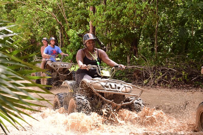 Tulum Adrenaline Tour ATV Ziplines and Cenote Swim Day - Mexican lunch after the action