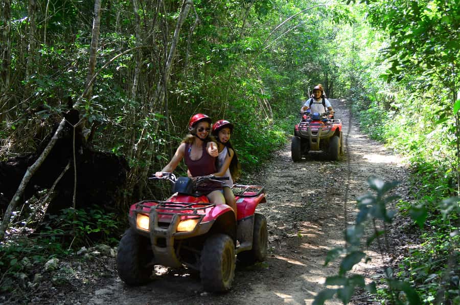 Tulum: ATV, Cenote, Zip lining and Rappelling Experience - A Jungle Adventure With Four Big Parts
