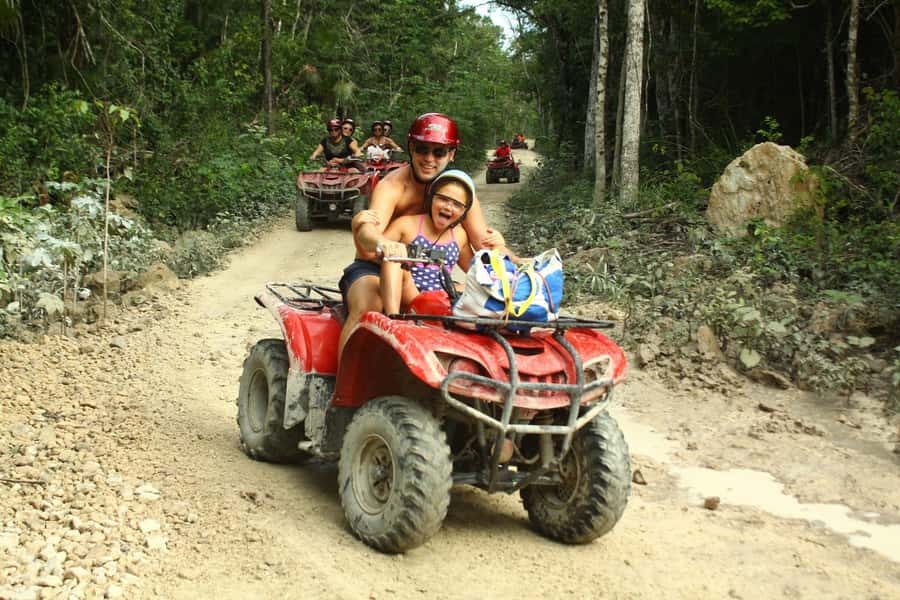 Tulum: ATV, Cenote, Zip lining and Rappelling Experience - The 1-Kilometer Zip Line and Water Landing