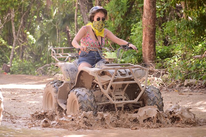 Tulum Extreme Mayan Adventure with ATV, Zipline and Cenote - The underground cenote is the day’s best reset
