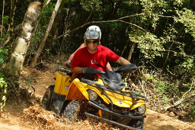 Tulum Ruins, ATV Extreme, and Cenotes Tour from Riviera Maya - ATV riding at Aventuras Mayas