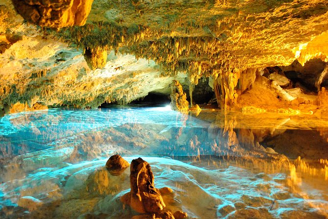 Tulum Ruins, ATV Extreme, and Cenotes Tour from Riviera Maya - The underground cenote and snorkeling stop