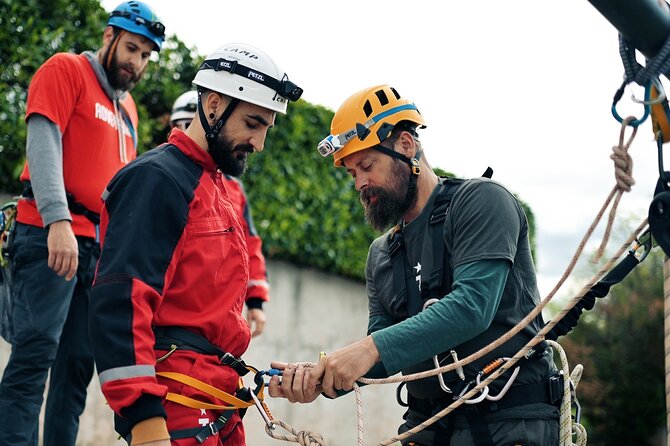 TUNNEL ABSEILING PLUS tour the underground - Walking through the underground fortress