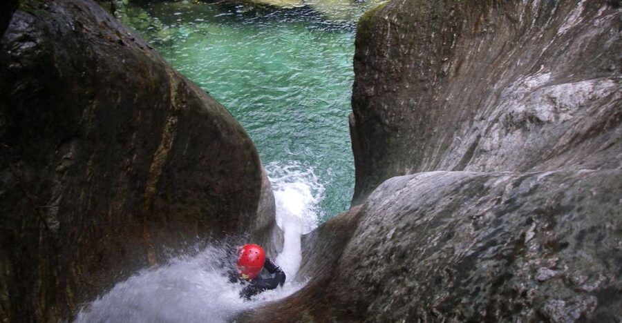 Tuscany: Canyoning Adventure Day Trip - Getting fitted for the three-hour adventure