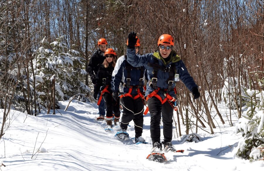 Tyroparc: Via Ferrata and Hiking in the Laurentians - What the $66 price includes