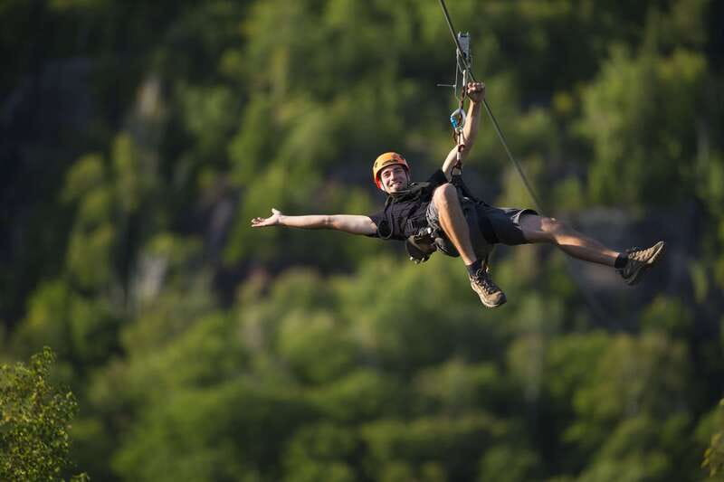 Tyroparc: Via Ferrata Guided Tour and Zipline Combo Ticket - A Small Group Makes the Safety Briefing Easier