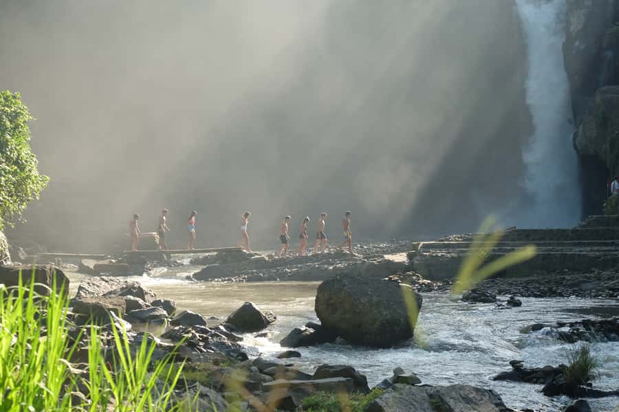 Ubud: Tegenungan Waterfall, Snorkeling, and Canyoning Tour - A busy day with three very different faces
