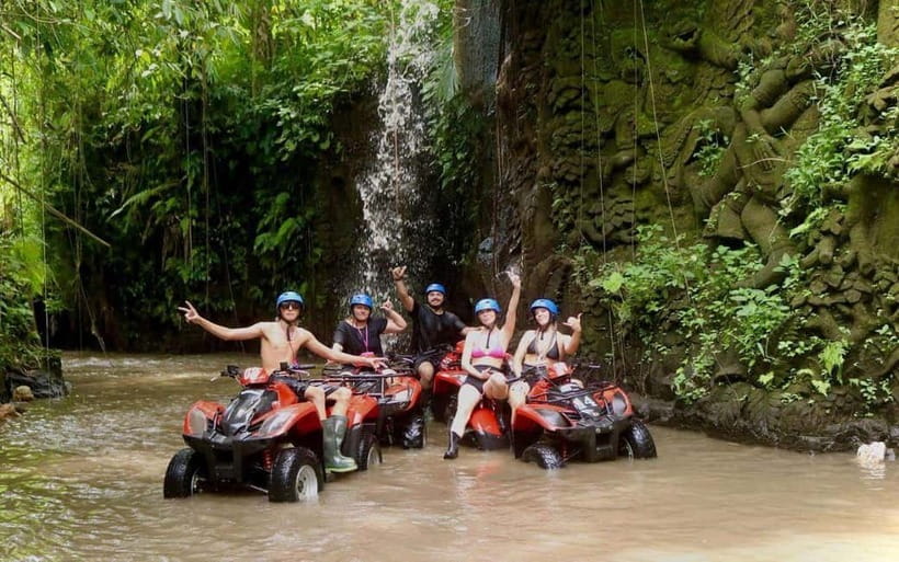 Ubud: Ultimate Adrenaline ATV Quad And White Water Rafting - From Ubud trails to Ayung River rapids
