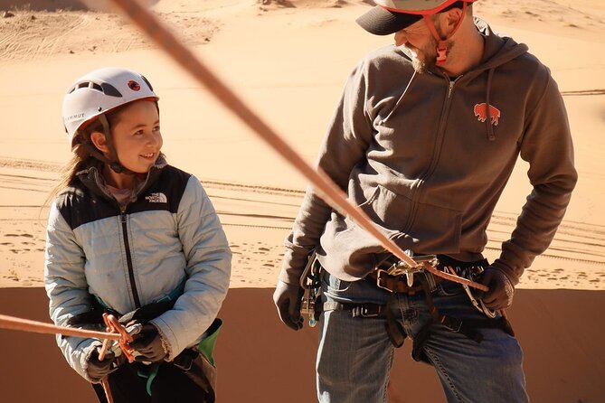UTV Ride Climb and Rappel "Window to the Dunes" Experience - From the Kanab meeting point to the Coral Pink dunes