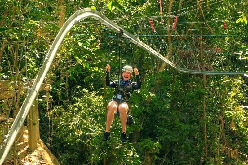 Vallarta: Xtreme Adventure, Indoor Skydive, Rappel, UTV - Taking the wheel of a Polaris UTV