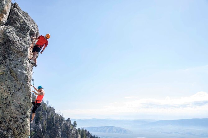 Via Ferrata Adventure at Jackson Hole Mountain Resort - Getting from Teton Village to the climbing routes