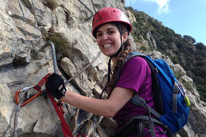 Via Ferrata Adventure in Madrid with Transport - The guides: Dani, Daniel, and Hugo