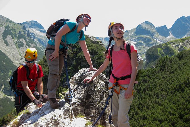 Via Ferrata Adventure on Kuklata peak 2257 m in Rila Mountain - The descent by trekking path