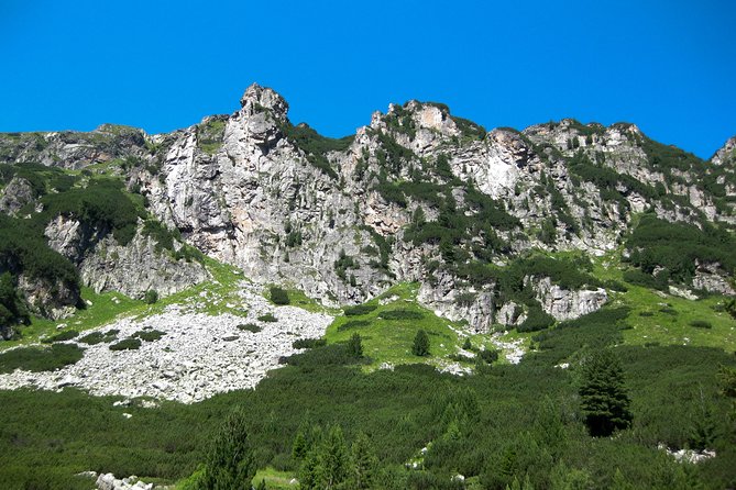 Via Ferrata Adventure on Kuklata peak 2257 m in Rila Mountain - The climb from 1,700 meters to Maliovitsa hut
