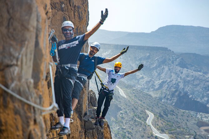 Via Ferrata And Zip Line - The Three Sections: Iron Bridge, Steel Rope, Stairway