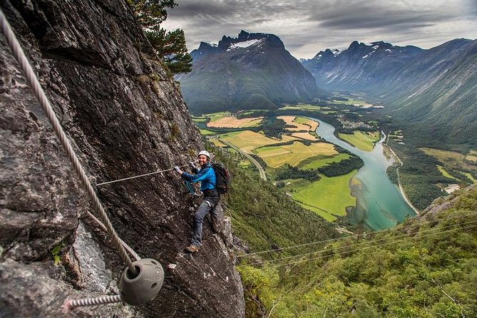 Via Ferrata Åndalsnes West Wall - The 20-minute walk to the West Wall