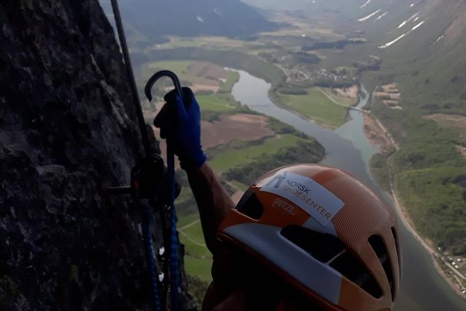 Via Ferrata Åndalsnes West Wall - Starting at Norsk Tindesenter at 9:30 am