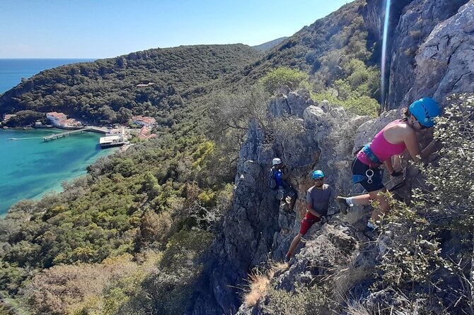 Via Ferrata Arrábida Natural Park, Setúbal, Sesimbra, near Lisbon - Learning Arrábida’s rocks, plants, and history
