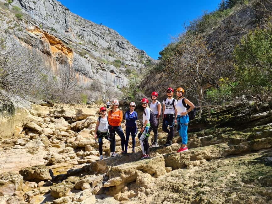Via ferrata Čikola Canyon - Key points