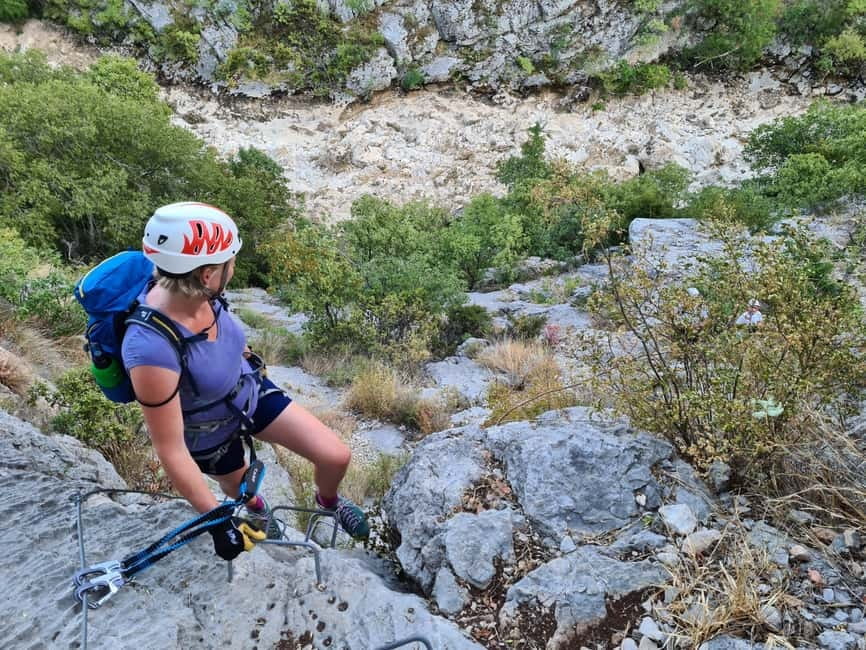 Via ferrata Čikola Canyon - Heat is the main practical issue