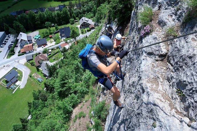 Via Ferrata for Beginners a Step by Step Course in Mojstrana - Pot Mojstranških Veveric and the C/D challenge