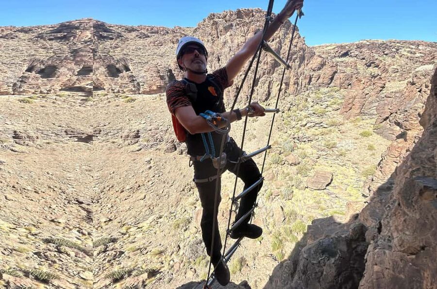 Via Ferrata Gran Canaria: Rock Climbing for beginners - What this Gran Canaria via ferrata actually involves