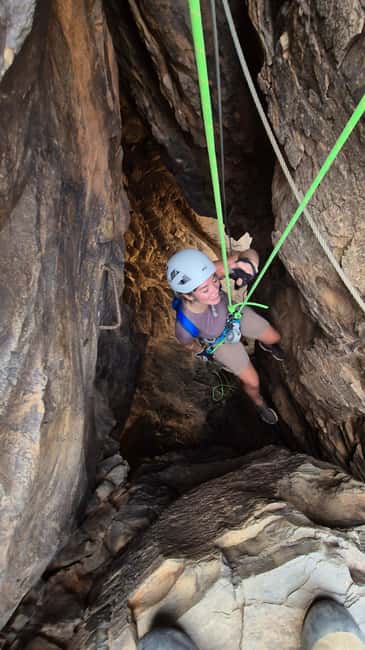 Via Ferrata Gran Canaria: Rock Climbing for beginners - Climbing through Gran Canaria’s dry mountain country