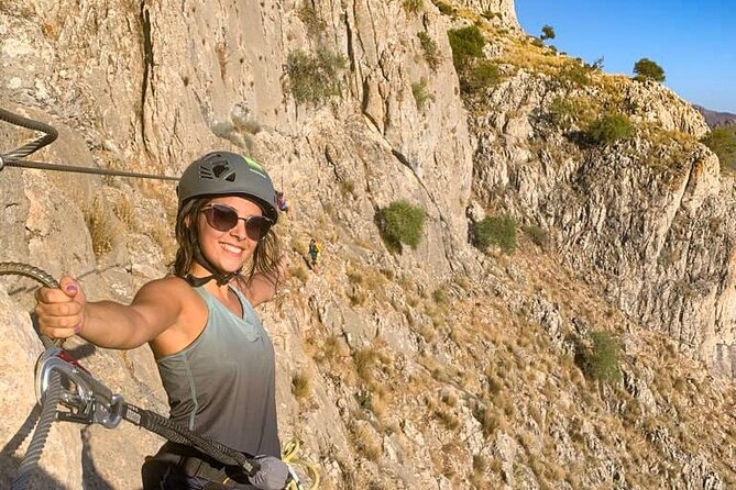 Via Ferrata John Hogbin with Photos - Tibetan bridges and the swinging platform
