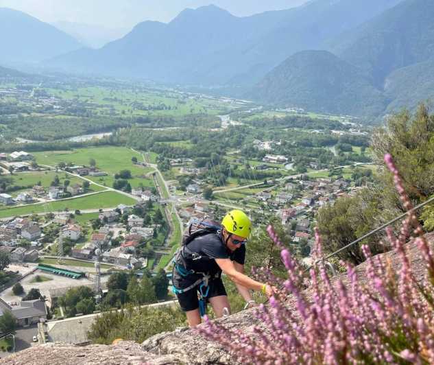 Via ferrata Lake of Como - Starting the day with Giacomo Regallo