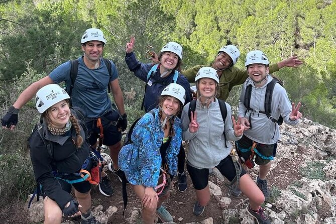 Via ferrata of Fuente de Godalla in Enguera - A second vertical climb leads to the main choice