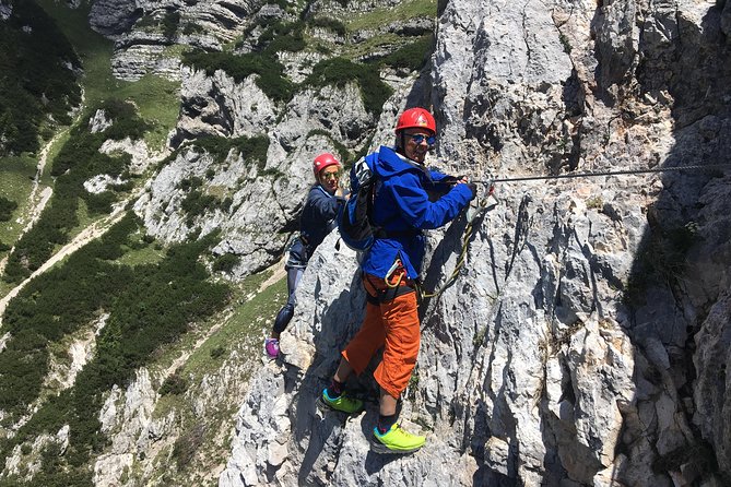 Via ferrata of the Eagles - The 8:30 am start in Andalo