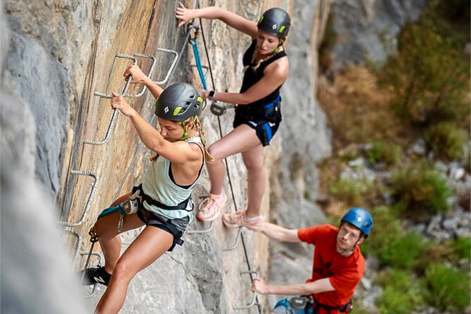 Via Ferrata Panoramic in the East Pyrenees - The views over the Agly Valley