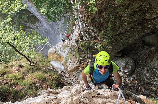 Via Ferrata Rio Ruzza - Three Tibetan bridges and the main moments of exposure