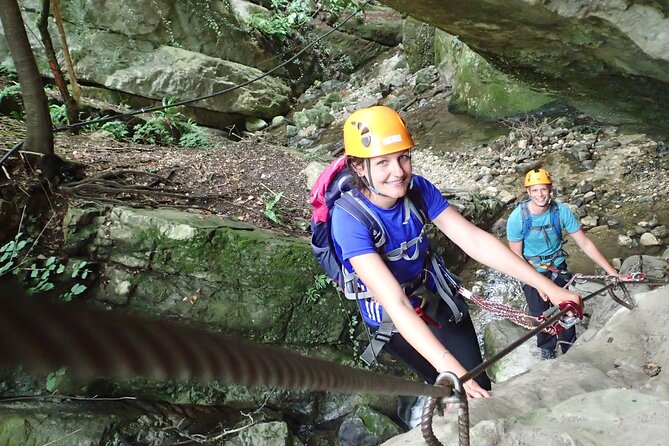 Via Ferrata "Rio Sallagoni" Climbing experience for everyone - Starting at Ferrata Rio Sallagoni near Dro