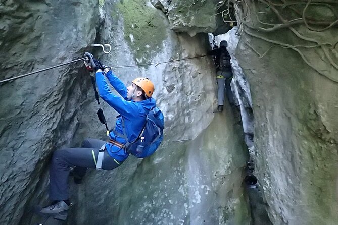 Via Ferrata "Rio Sallagoni" Climbing experience for everyone - The lower iron path: your first taste of vertical travel