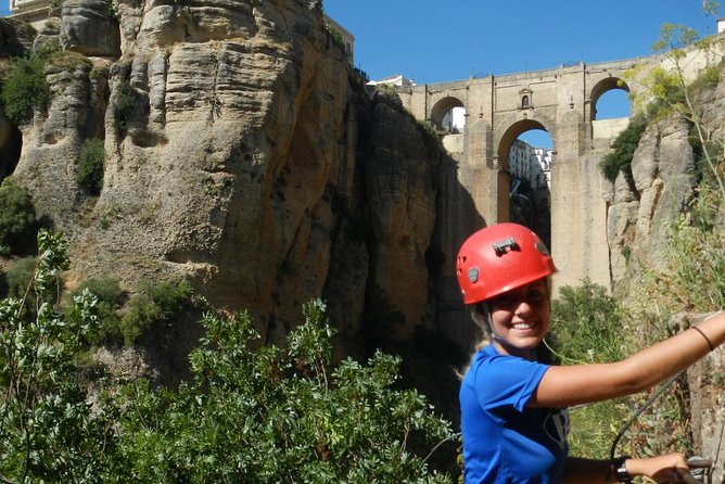 Via Ferrata Tajo de Ronda - Iron steps, horizontal crossings, and old ladders