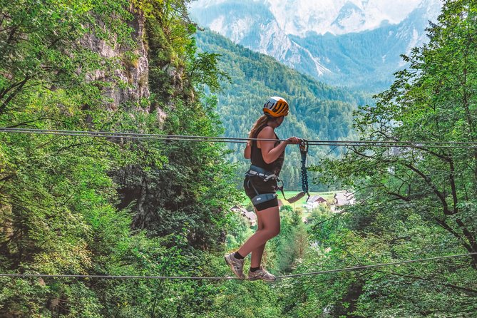 Via ferrata Triglav fairytale route - Choosing between the gentler and harder routes