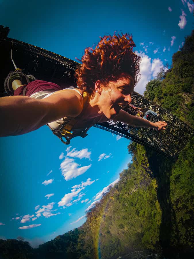 Victoria Falls Bridge Bungee Jump - What happens before you jump