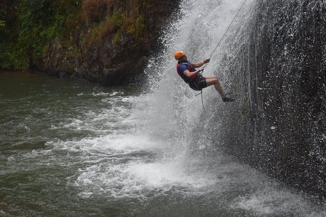 VIP Adventure Tour- Dalat Canyoning/Snapling/Rappeling - The 25-meter waterfall and seven-meter jump