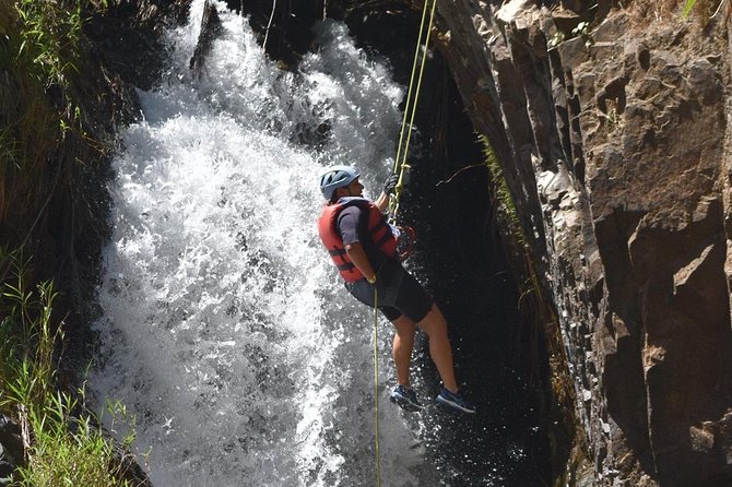 VIP Adventure Tour- Dalat Canyoning/Snapling/Rappeling - The Washing Machine rappel