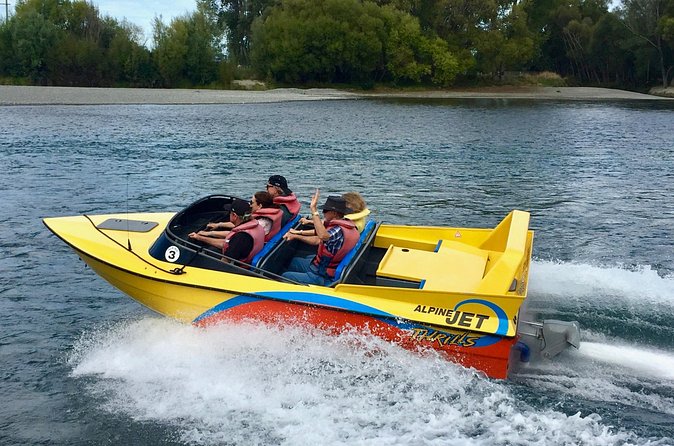 Waimakariri River Jet Boating from Christchurch - The four-hour canyon safari