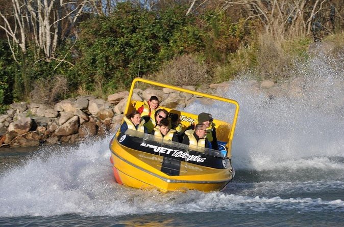 Waimakariri River Jet Boating from Christchurch - The scenery is half the reason to go