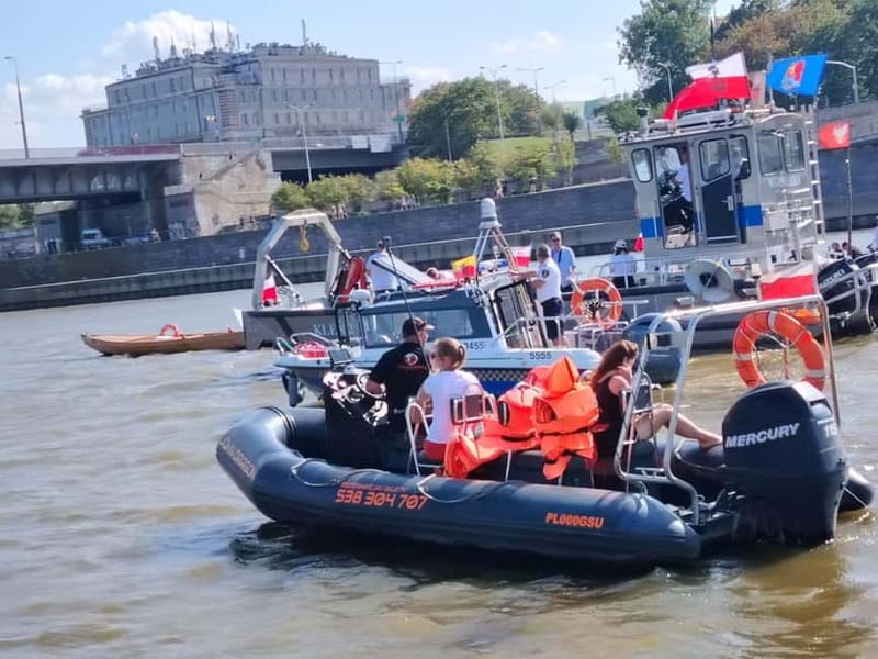 Warsaw: Adrenaline Ride on the Vistula River (Wisła) - Who should book this speedboat ride?