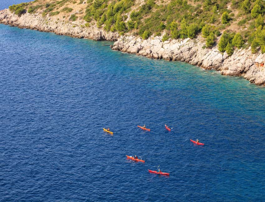Water activity, kayak tours with a guide, cliff jumping - Is the $59 price fair?