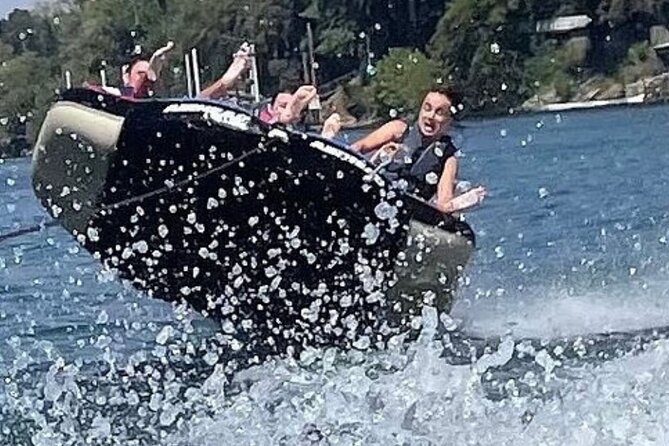 Water Tubing Adrenaline Experience in Antibes, France - Why the powerful boat makes a difference