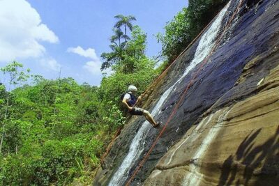 Waterfall Abseiling in Kitulgala
