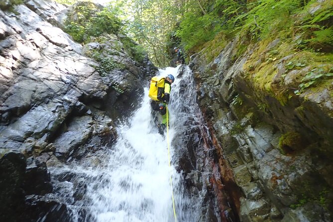Waterfall Rappelling Canyoneering Adventure + Photo Package! - Gear that keeps the cold at bay